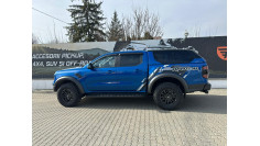 Alpha Type E+ Air canopy,window visors,hood guard installed on Ford Ranger Raptor 2025