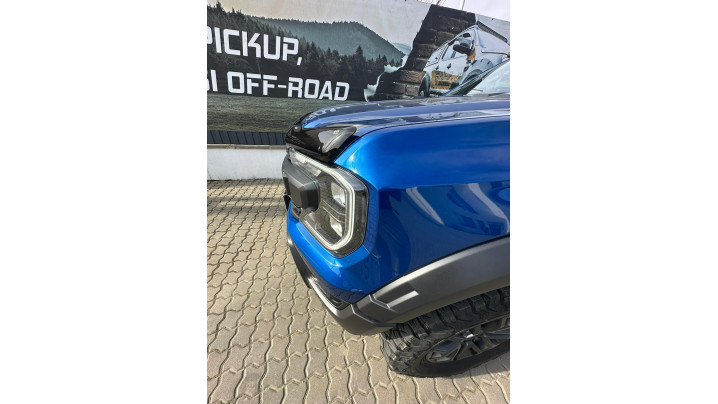 Alpha Type E+ Air canopy,window visors,hood guard installed on Ford Ranger Raptor 2025