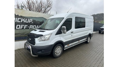 Bullbar, side protection installed on Ford Transit 2018