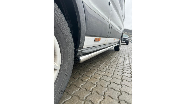 Montare bullbar und protectii laterale pe Ford Tranundt 2018