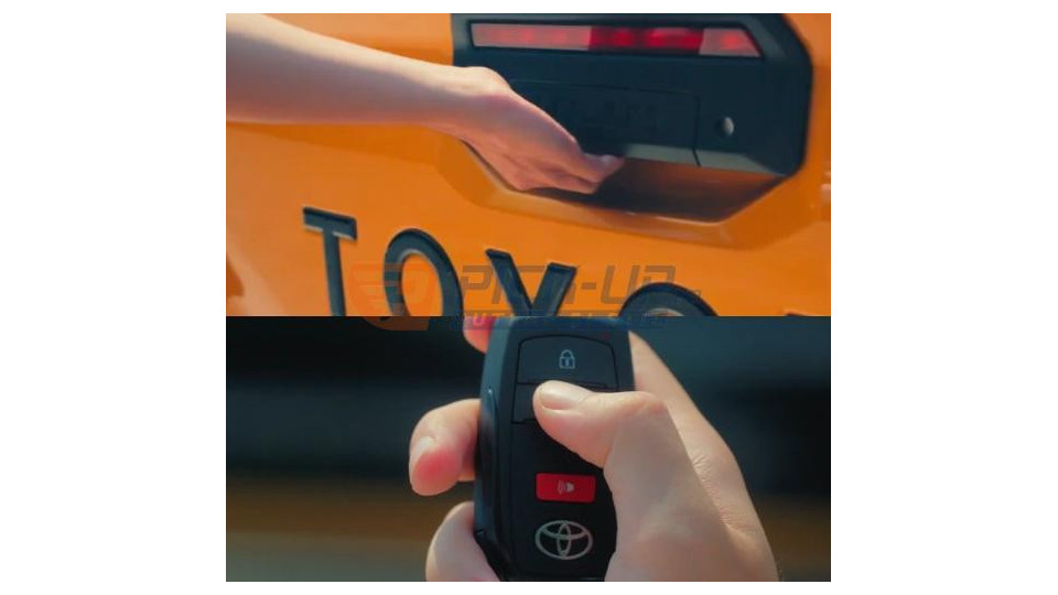 INCHIDERE CENTRALIZATA OBLON TOYOTA HILUX 2026+ (FARA CHEIE)