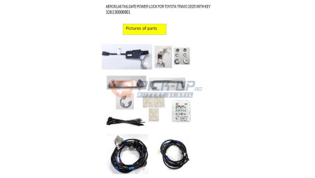 INCHIDERE CENTRALIZATA OBLON TOYOTA HILUX 2026+ (FARA CHEIE)