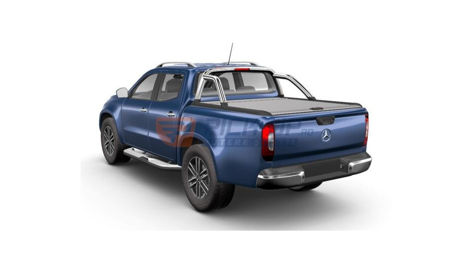 ROLLBAR NEGRU RULOU REALTRUCK MITSUBISHI L200 EXTRA CAB 2016+