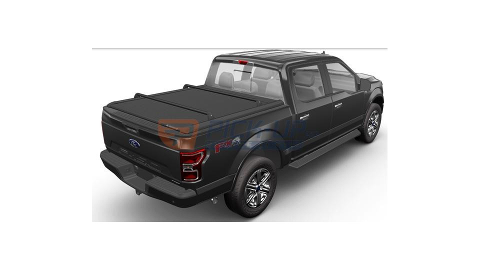 BLACK CROSSBARS FOR EVO MT ROLL-UP TONNEAU COVER, DODGE RAM 2019+