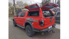 Alpha CMX-W canopy installed on Ford Ranger Raptor 2023