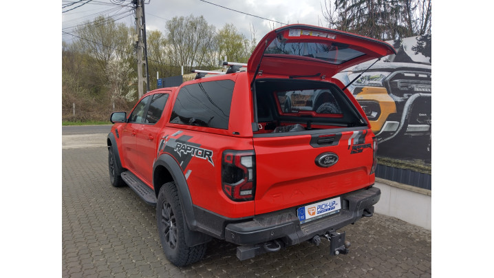 Alpha CMX-W canopy installed on Ford Ranger Raptor 2023