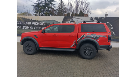 Alpha CMX-W canopy installed on Ford Ranger Raptor 2023
