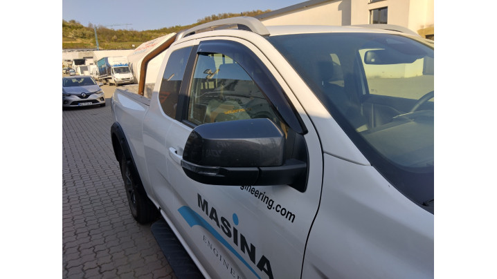 Warn EVO 12S winch, fender flares, window visors installed on Ford Ranger Wiltrak Extra Cab 2025