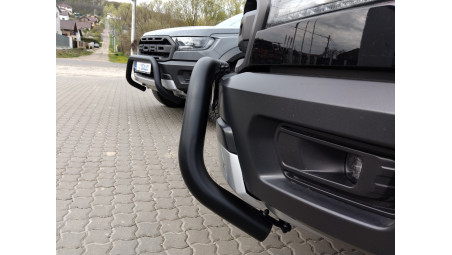 Misutonida bullbars on two 2022 Ford Ranger Raptors