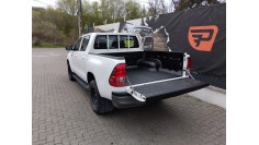 Bed liner,  bed‑rail protectors installed on Toyota Hilux 2025