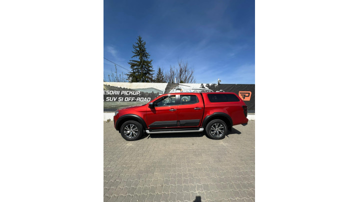 Montare hardtop, aparatori aripi, protectie laterala pe Isuzu D-Max 2025
