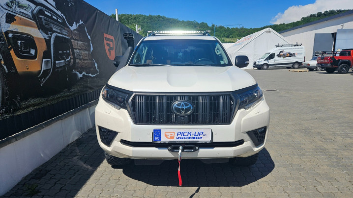 Montare bara led pe Toyota Land Cruiser 150, 2022