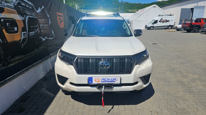 Montare bara led pe Toyota Land Cruiser 150, 2022