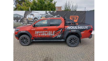 Montare rulou de bena marca S-Dizayn pe Toyota Hilux 2022
