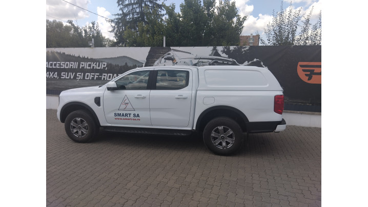 Aeroklas GWE canopy installed on Ford Ranger 2025