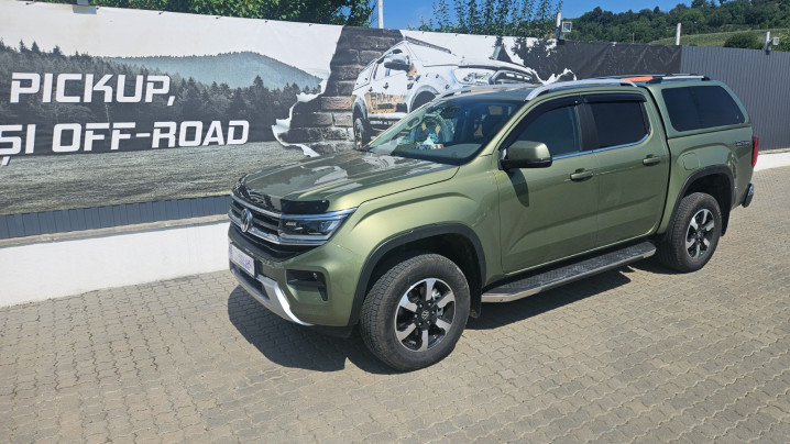 Montare hardtop si deflector de geam si capota pe Volkswagen Amarok 2025