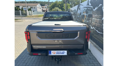 RealTruck roll cover installed on KGM Musso Grand 2026