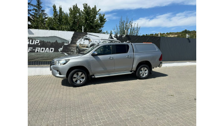 Aeroklas GWE canopy installed on Toyota Hilux 2018