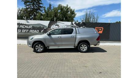 Aeroklas GWE canopy installed on Toyota Hilux 2018