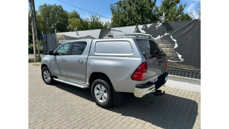 Aeroklas GWE canopy installed on Toyota Hilux 2018