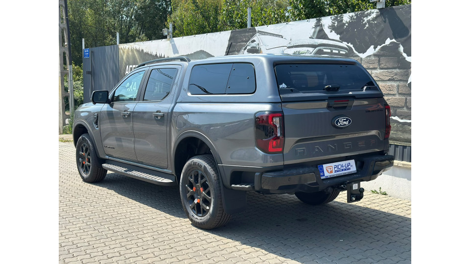 Aeroklas GSE canopy installed on Ford Ranger Wildtrak 2025