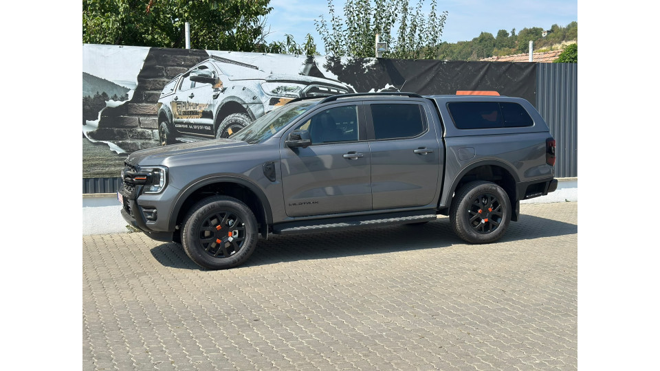 Aeroklas GSE canopy installed on Ford Ranger Wildtrak 2025