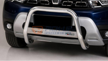 Bullbar Med 472 Dac Dusterbara De Inox Bullbar Mediu