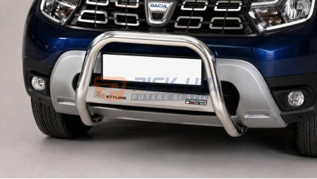 Bullbar Med 472 Dac Dusterbara De Inox Bullbar Mediu