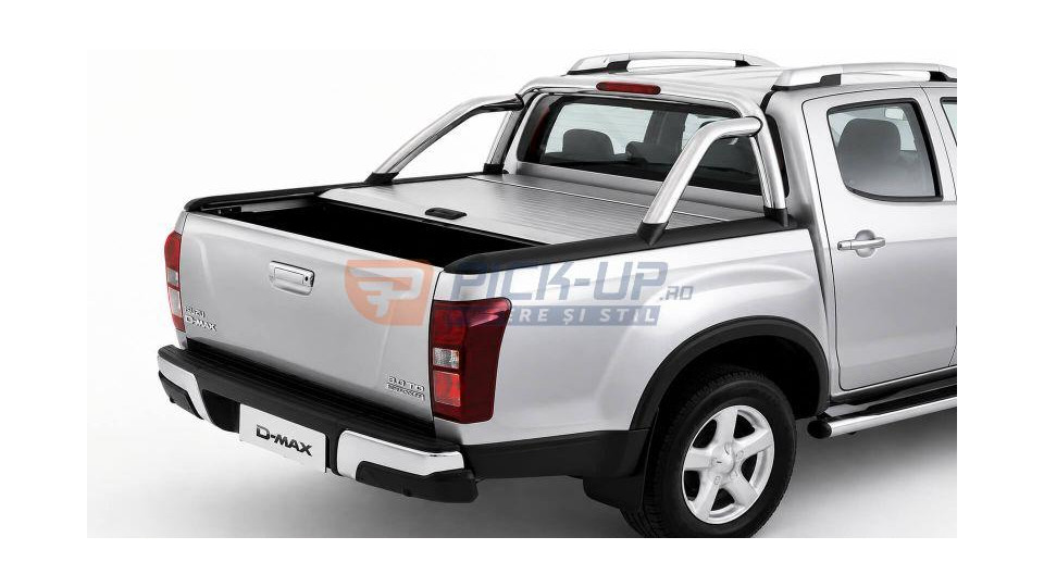 ROLLBAR BLACK WITH BRAKE LED SB IS90 B01 12-TD ISUZU DMAX