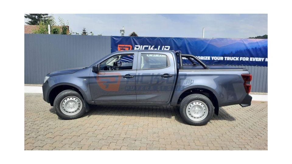 ROLLBAR RULOU EVO BLACK WITH LED BREAK ISUZU D-MAX 2019+