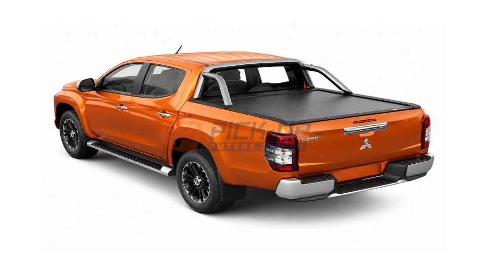 Bullbar Mitsubishi L200 2016 Negru MT EC