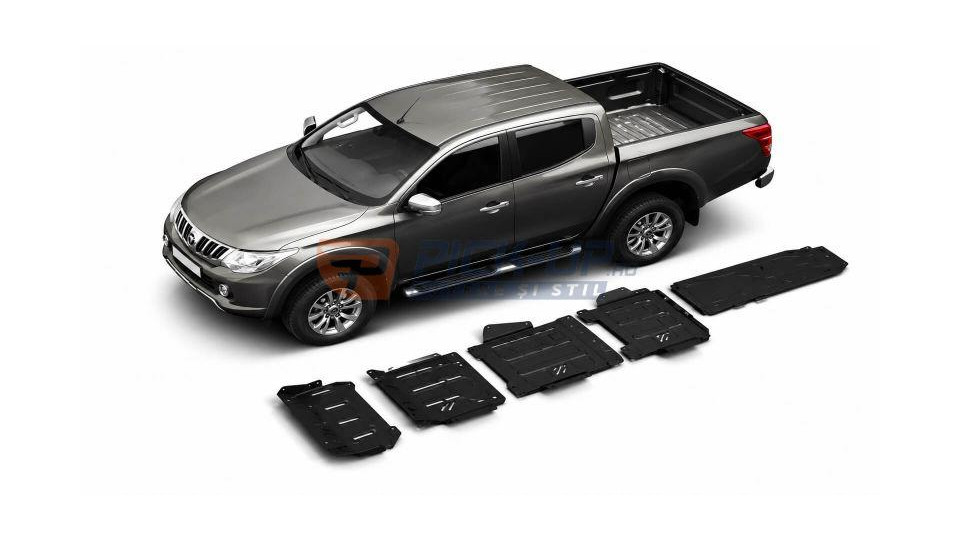 Set scut aluminiu 4mm  Mitsubishi L200 2015 RIV 