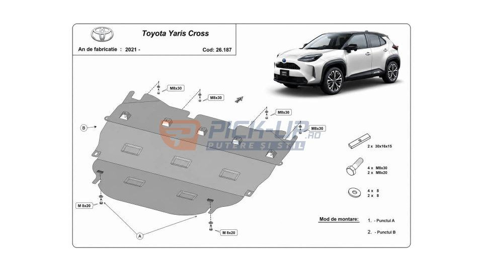 SCUT MOTOR RADIATOR CUTIE VITEZE TOY YARIS CROSS 2021+