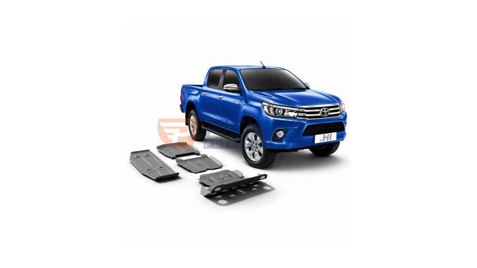 Set scuturi aluminiu Toyota Hilux 2018 RIV SCUTCOMPLET