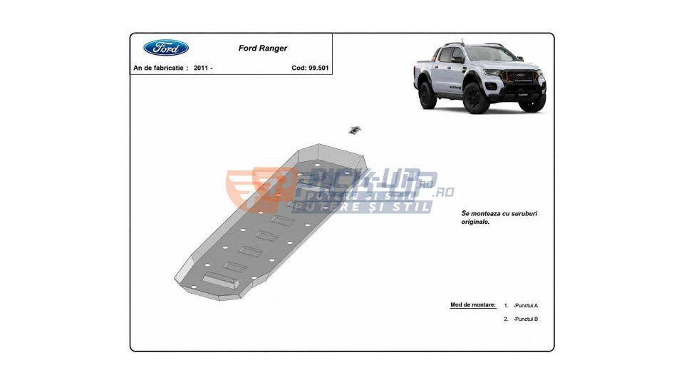 TANK SHIELD 99.501 FORD RANGER 2011-