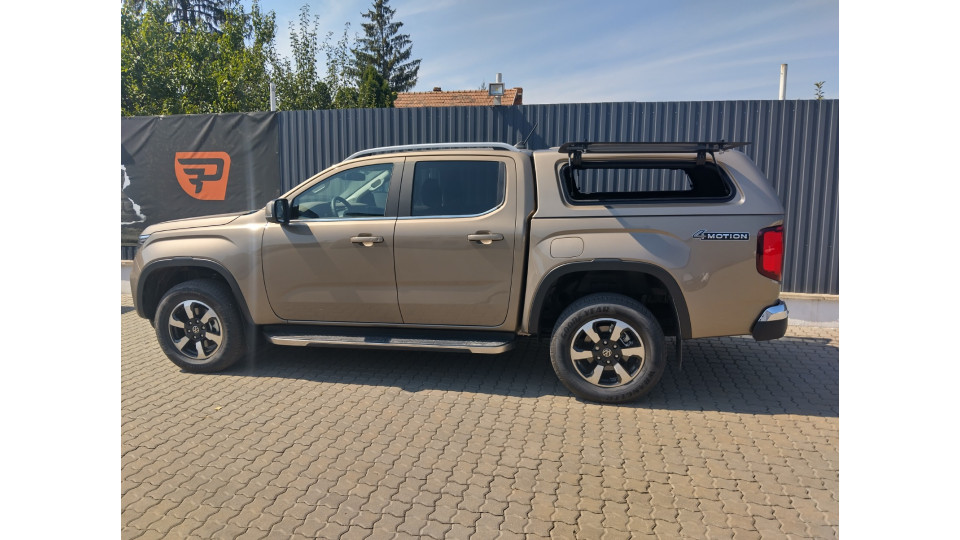 Aeroklas GSE-L canopy installed on Volkswagen Amarok 2025
