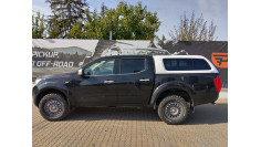 Bed liner and canopy installed on Nissan Navara NP300 2020