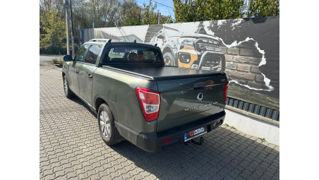 Roll cover and Tow Bar installed on KGM Musso Grand 2025