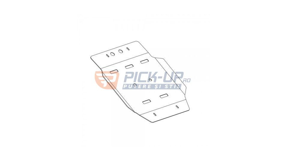 Aluminum Gearbox Skidplate Toyota Hilux 2026+