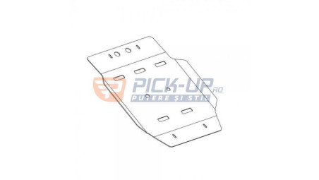 Aluminum Gearbox Skidplate Toyota Hilux 2026+