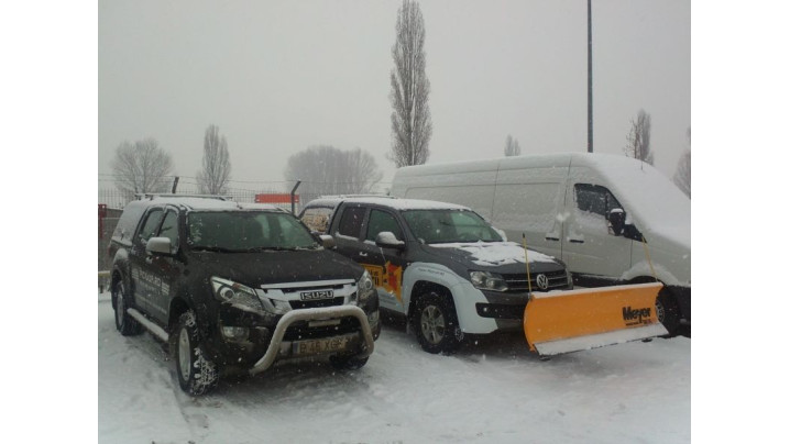 Snow plough 28220 16630-16632Salt spreader Medie