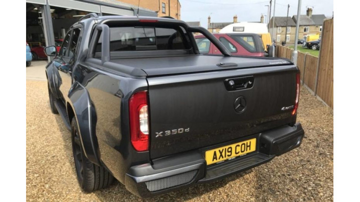 Tonneau roll cover Mercedes X-Class 2017-2022 MT RU