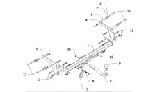 CARLIG DE REMORCARE G80S DAC DUSTER 2013-2017