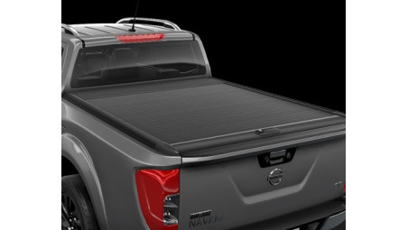 Black Tonneau Cover Mt Nis Np300 2016+