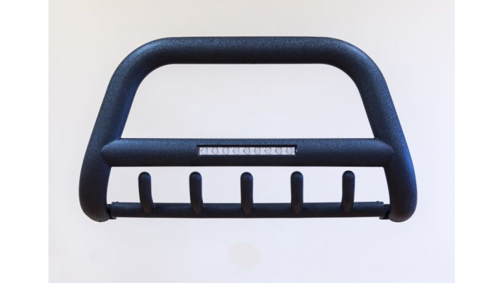 BULLBAR STANDARD NEGRU CU LED LIM NIS NP300 2016+