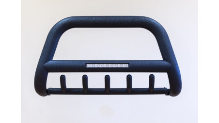 BULLBAR STANDARD NEGRU CU LED LIM NIS NP300 2016+
