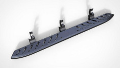 PRAG LATERAL NEGRU ROCKY LIM NIS NP300 2016+