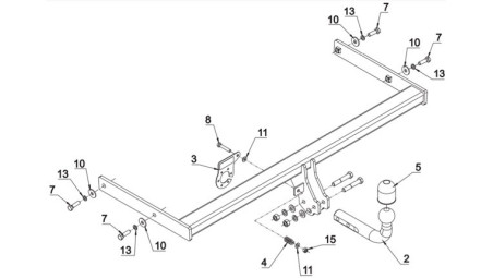 CARLIG DE REMORCARE H20S SKO OCTAVIA