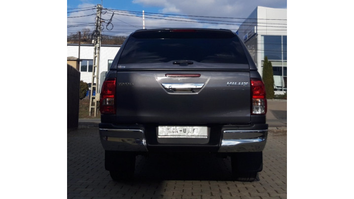Hardtop GSR, capitonaj de benă, deflectoare capotă și geam Toyota Hilux – martie 2019