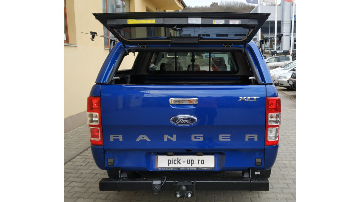Hardtop GSE, bullbar mediu, reflector VisionX și deflectoare pe Ford ranger - aprilie 2019